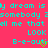 Pixelated cyan text on bright pink background repeats 'my dream is somebody tell me that LOOK B-e-out' with green heart symbols replacing the final letters of 'out'