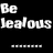Black background with white text reading 'Be jealous of my OREO' above a pixelated image of two stacked chocolate sandwich cookies.