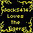 Yellow pixelated text on black background reads 'Jacks414 Loves The Tigers!' with jagged yellow border.