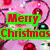 A four- holiday-themed image with 'Merry Christmas' and 'Happy New Year' text over festive backgrounds including a pink swirl, fireplace, and snow scene