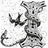 Animated icon shows a grayscale cartoon character with wings and an anchor, next to a heart outline; lower section displays Oreo cookies on blue background.