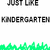 Pixelated text and green grass with a pink flower on white background, showing animation changes between frames.