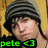 Six distinct pixelated images of a person with varying hair colors and accessories, each overlaid with green text expressing admiration.
