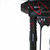 Animated sequence of a paintball marker with red and black coloring, showing different angles against white background.