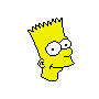 Four yellow-skinned cartoon characters with distinct hairstyles and accessories in a , each rendered in pixelated style