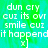 Pixelated text on a green-to-blue gradient background with white and cyan lettering, featuring repeated phrases and small symbols.