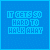 Blue background with pixelated text "IT GETS SO HARD TO WALK AWAY" in light blue, showing animation changes across frames.