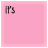pink with evolving text phrases about kissing and being fooled, featuring red underlines on 'ok' and 'by', a small star symbol, and two lip icons