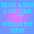 Pixelated cyan text on a blue-to-pink gradient background, repeating the phrase 'taylor & bna u cnt have 1 'T' without the other' in a