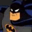 Batman character in pixelated style with blue background and yellow text reading 'W.W.B.D. what would Batman do?'