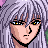 Pixelated anime-style character with silver hair and blue eyes, next to black background with white text reading 'AnimeIM' and 'AIM' in stylized fonts.