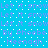 Blue background with white dots and repeated purple text reading "Let it snow" and "By Phoebe Meenagh" in a pixelated style.