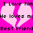 Pixelated text and broken heart symbols on a bright pink background with repeated phrases.