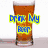 Animated icon shows a beer glass with text, then a cannabis leaf with smoking pipe and mirrored text.