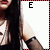 repeated showing a person with long dark hair, red lips, and black wristbands against a white background. Text overlays read "Even the beautiful" in black and pink