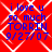 Red background with white diamond lattice pattern and blue text reading "i love u so much TORRIN 9/27/07" in four identical quadrants.