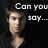 A four- shows a person in dark clothing against black backgrounds with text overlays reading "Can you say..." and "OMG!"