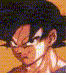 Six Dragon Ball Z character portraits in a , each with distinct hairstyles and expressions against varied backgrounds