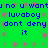 Green background with blue pixelated text repeating 'no u want luvaboy dont deny it' in two horizontal , pink square pixels scattered throughout