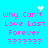 Pixelated text on cyan background with animated white sparkles and heart, reading 'Why Can't Love Last Forever ??????' in pink letters.