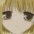 Pixelated anime-style face with blonde hair and brown eyes on a pink background, with the text 'Kisa' in black pixelated font.
