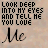 A 5x5 contact sheet of animated frames showing a text-based icon with repeated phrases and handwritten-style 'Me' on a gray background.