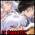 Pixelated anime-style icon featuring multiple characters with silver and black hair, red text reading 'IV FAMATIC' at the bottom.