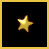 Four pixelated star icons arranged in a 2x2 contact sheet with colored borders, each displaying distinct color variations and subtle animation effects on black backgrounds.