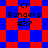 A static icon with red and blue checkered background displaying 'CT Rangers #27' text in black pixelated font.