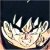 A pixelated image shows a white and beige object with multiple pointed extensions against a dark background, appearing to be a stylized crown or floral arrangement.