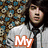 six shows a person in a white shirt and dark tie against a floral background, with text overlays changing across the