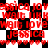 Red text on black and white checkered background repeats 'JESSICA JOY', 'WAIT IRR', 'WAIT LOVE' in a pattern with visible pixelation