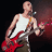 A 2x2 contact sheet of a pixelated animated icon featuring a bald man playing red electric guitar, with text "Shavo Odadjian" and "SYSTEM OF A DOWN" in white and red respectively.
