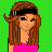 Pixel art contact sheet showing three frames of a female character in sportswear with repeated 'SPORTY' text on green background.