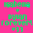 Green pixelated text on bright pink background with small heart and '33' symbols, showing animation changes in blue pixels.