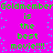 Bright pink background with cyan pixel dots and green text repeating 'Goldmember is the best movie!!!' in a pattern