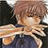 Static 48x48 pixel icon showing a stylized anime character with brown hair and light skin, wearing dark clothing against a black background.