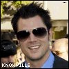 identical images showing a person in sunglasses, blue shirt, and dark jacket against a blurred background with visible text "KNOXVILLE" at bottom left