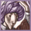 Animated icon shows a character with purple hair and brown clothing in three sequential poses, followed by static text reading "Quirrell" on white background.