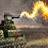 Static 48x48 pixel icon depicting a military-themed scene with a soldier figure and fiery explosion against a muted background.