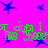 A static image with a bright pink background featuring blue star shapes and green text reading "st dom i st dom i" over "no Chose no Chose."