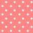 Static image of a coral background with white square dots arranged in uniform and , partially overlaid by a solid gray rectangle