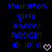 Blue pixelated text on black background with pink heart icon, showing identical static content across observations.