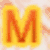 Animated sequence showing the letters M, i, and a forming a word with a glowing effect, followed by a static image of a person holding a phone.