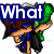six pixelated character images with overlaid text fragments forming "What Makes you Vickeduberry"
