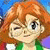 Animated sequence of two anime-style characters with changing eye expressions and text overlays.