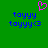 Green background with blue text 'toyyy' and 'toyyy<3', pink pixelated heart symbol above left text.