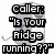 Pixelated cartoon refrigerator with arms, legs, and a smiling face appears in two states: closed door (top) and open door (bottom), accompanied by text about the fridge walking away.