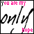 A 4x3 contact sheet of animated frames showing a text-based icon with pink and black handwritten-style text on white background, displaying variations in letter opacity across sampled frames.