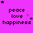 A static image with a bright pink background displays repeated text and star symbols in a pattern